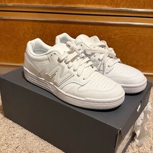 New Balance 480 White Sneakers